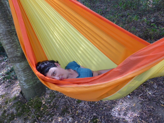 Petite sieste dans le hamac