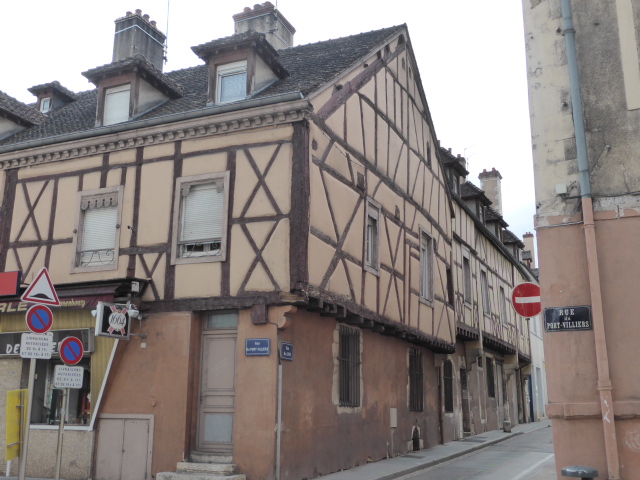 Maison à colombages à Châlon-sur-Saone